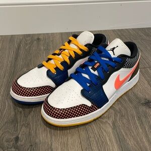 Jordan 1 GS Low size 6.5Y multicolor